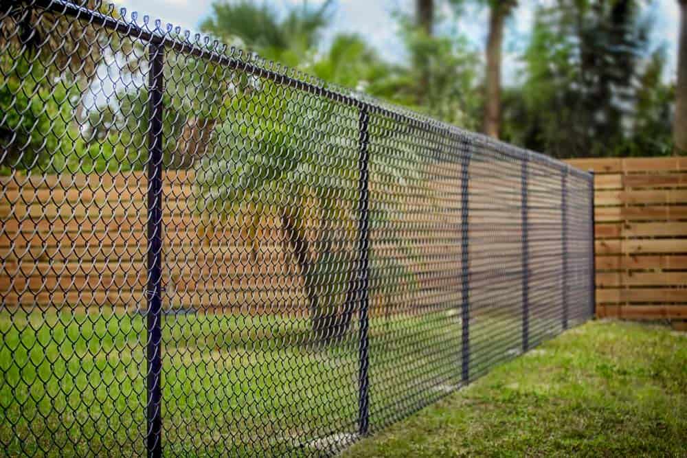 Black Hurricane Fencing installed In Broussard Louisiana